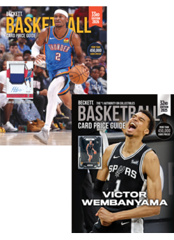 Buy Basketball Price Guide #33 2025 Edition and Basketball Price Guide #32 2024 Edition with 60% discount